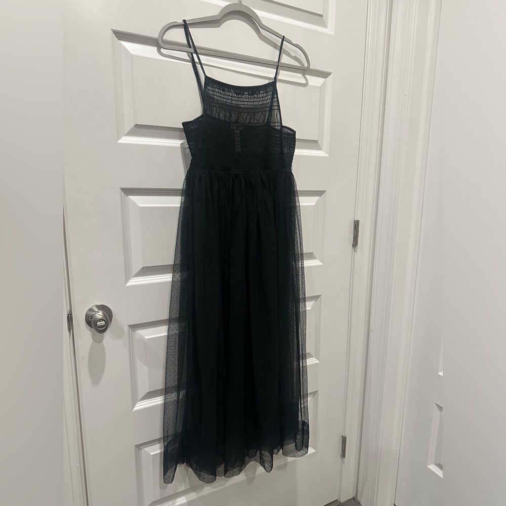 Free People Black Sheer Spaghetti Strap maxi Dress - Picture 9 of 17